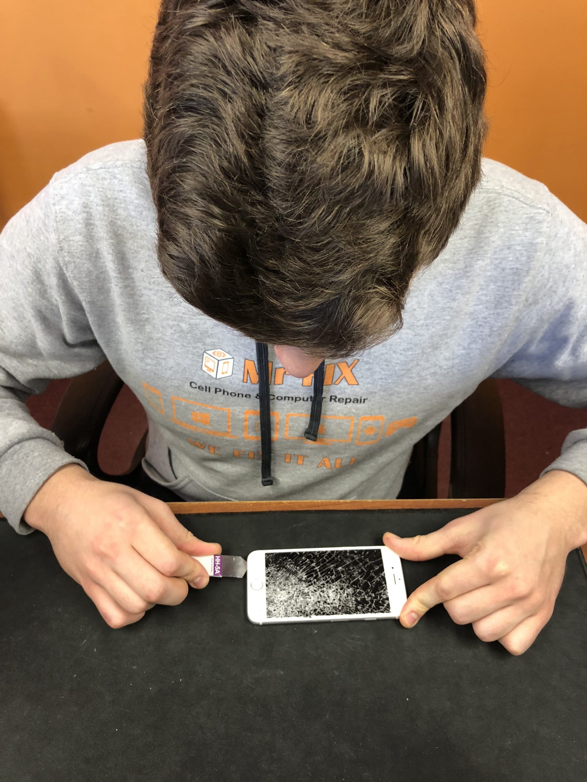 Working on iPhone recovery