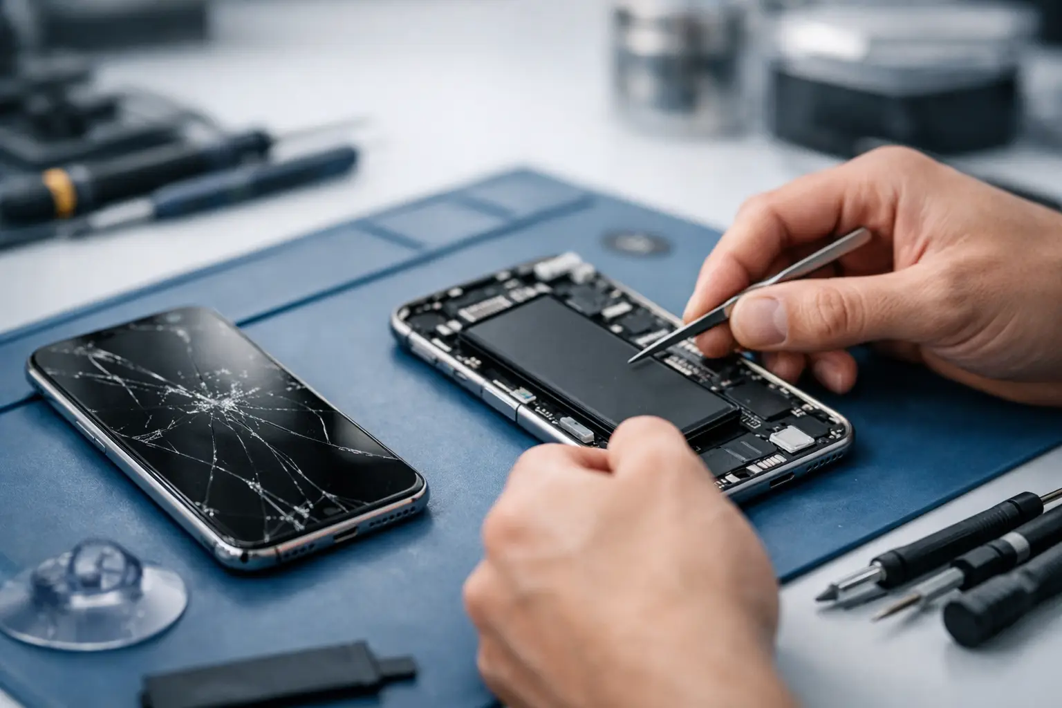 iPhone Screen Repair and Battery Replacement