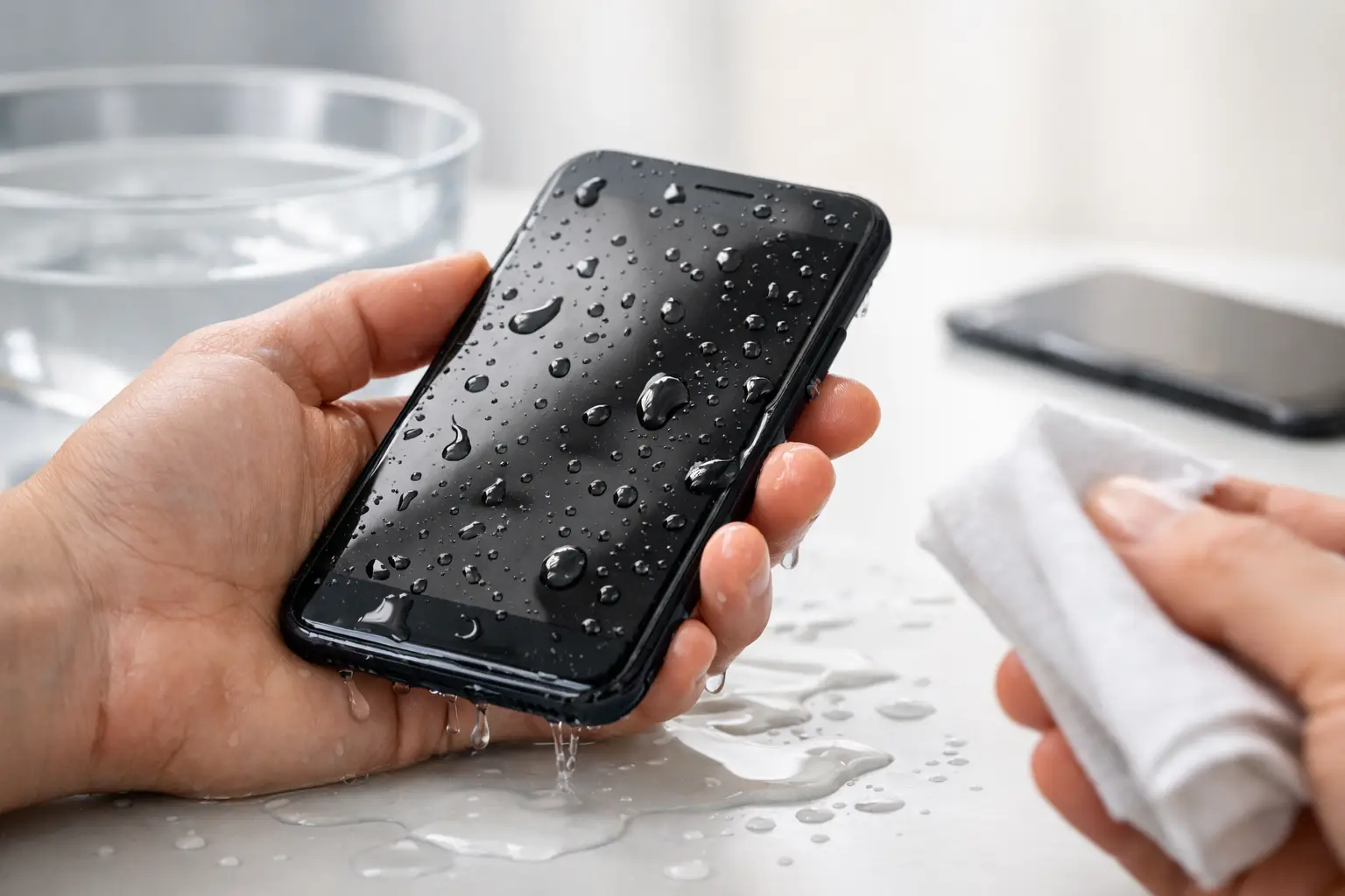 How to Save Water Damaged Phone Fast