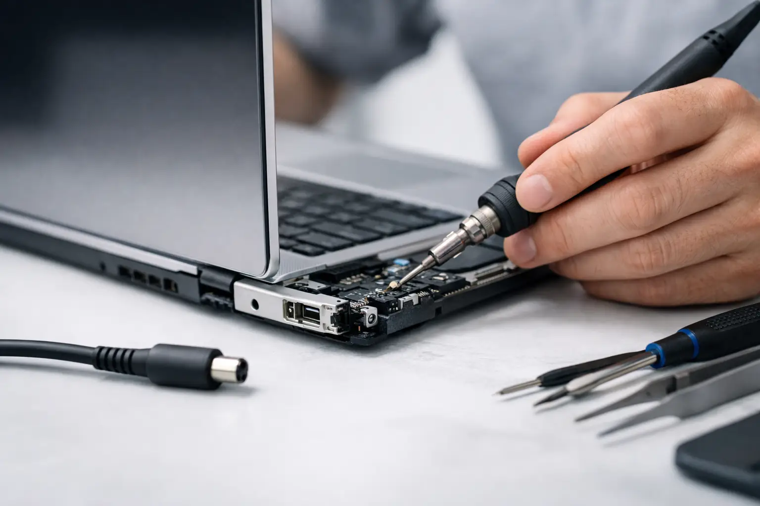 Laptop Charging Port Repair and What to Expect
