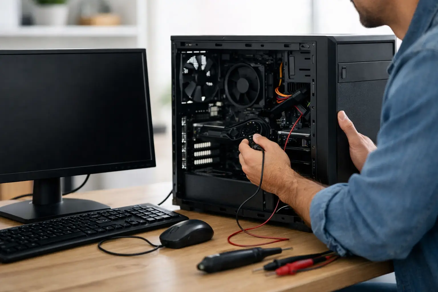 Desktop Not Turning On? Find the Problem Fast